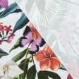 Ткани для слюнявчиков - Ткань с акриловой пропиткой Цветы /DIGITAL PRINTING экзотика