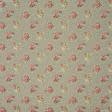 Ткани портьерные ткани - Жаккард Блом /BLOOM цветы мелкие фон серый