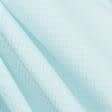 Тканини для дитячого одягу - Сорочкова біло-бірюзовий