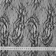 Тканини мереживна тканина - Гіпюр французький чорний