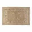 Тканини килимки - Рушник махровий "Ніжки" кавовий 50х70 см