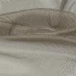 Тканини гардинні тканини - Тюль сітка Барбара бежево-золота з обважнювачем