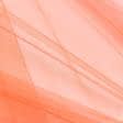 Ткани для платьев - Фатин блестящий морковно-оранжевый