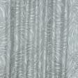 Тканини для штор - Жакард листя Монстери / PLUME сірий