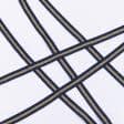 Ткани тесьма - Декоративная киперная лента елочка сине-желтая 15 мм