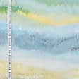 Ткани портьерные ткани - Декоративная ткань Горы /Lore Digital Print голубой