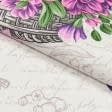 Тканини бавовна - Доріжка столова кошик з квітами