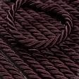 Тканини шнур декоративний - Шнур Глянцевий фиолетовий d=8 мм