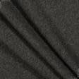 Ткани для мужских костюмов - Костюмная диагональ меланж серо-черный