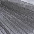 Ткани гардинные ткани - Тюль с утяжелителем сетка  ноэль  серый