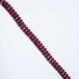 Ткани готовые изделия - Бахрома кисточки Кира матовая бордовый 30 мм (25м)