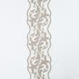 Тканини фурнітура для декора - Декоративне мереживо Зара беж  17 см