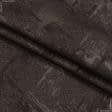 Тканини для чохлів на стільці - Жаккард Зелі штрихи коричневий