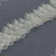 Ткани тесьма - Тесьма шторная Вафелька прозрачная КС-1:2 50мм±0.5мм/50м