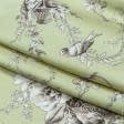 Тканини для штор - Декоративна тканина Беч колір салатовий