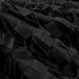 Ткани для блузок - Шифон травка черный