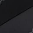 Ткани для блузок - Атлас плотный стрейч матовый черный