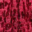 Тканини для блузок - Сітка з паєтками хвиля червона