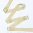 Тканини фурнітура для декора - Репсова стрічка Грогрен /GROGREN жовто-оливкова 30 мм
