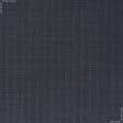 Тканини для костюмів - Костюмна крап темно-сірий у синю смужку