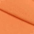 Ткани лен - Лен костюмный умягченный оранжевый