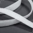 Ткани фурнитура и аксессуары для одежды - Липучка Велкро пришивная мягкая часть белая 20мм/25м