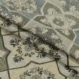 Ткани портьерные ткани - Гобелен Шале  оливковый