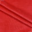 Тканини для верхнього одягу - Плюш (вельбо) лайт червоний