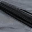 Тканини для суконь - Органза чорний