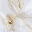Ткани для декора - Магнитный подхват Круг на тесьме матовое золото 35мм.