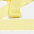 Ткани для дома - Репсовая лента Грогрен  цвет св.лимон 41 мм
