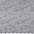 Ткани для скрапбукинга - Гардинное полотно / гипюр Далма штрихи серо-сизый