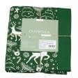 Ткани готовые изделия - Скатерть 140х220 с рисунком Новый год зеленый