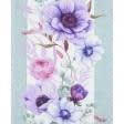 Ткани спец.ткани - Дорожка столовая цветы фиолетовый