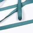 Тканини фурнітура для декора - Репсова стрічка Грогрен /GROGREN колір морська хвиля 10 мм