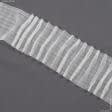 Тканини всі тканини - Тасьма шторна Рівномірна багатокишенькова прозора КС-1:2.5 100мм±0.5мм/100м