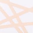 Ткани фурнитура для декора - Декоративная киперная лента елочка цвет персик 20 мм