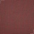 Тканини віскоза, полівіскоза - Платтяна COINTREAU пепіта червоно-чорна