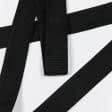 Тканини фурнітура для декоративних виробів - Тасьма / стропа ремінна стандарт 40 мм чорна