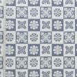 Ткани для декоративных подушек - Гобелен  клетка,снежинки