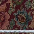 Тканини портьєрні тканини - Гобелен Сантана фон бордо