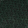 Тканини віскоза, полівіскоза - Платтяний атлас Каліте принт зелені цятки на чорному