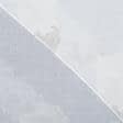 Ткани для тюли - Тюль жаккард Росес диагональ молочный, бежевый с утяжелителем