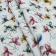 Ткани портьерные ткани - Декоративная ткань телма цветы акварели  