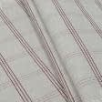 Тканини для перетяжки меблів - Декоративна тканина Оскар клітинка бежевий,червоний