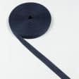 Ткани фурнитура для декора - Тасьма / стропа ременная стандарт 30 мм синяя