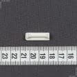 Тканини фурнітура для карнизів - Заглушка на алюмінієвий карниз біла 25мм