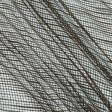 Тканини гардинні тканини - Тюль сітка Ніколь меланж т.коричнева з обважнювачем