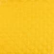 Ткани подкладочная ткань - Синтепон 100g термопай 3см*3см с подкладкой 190т ярко-желтый