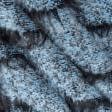 Ткани для верхней одежды - Пальтовая  клетка venus  черный-голубой